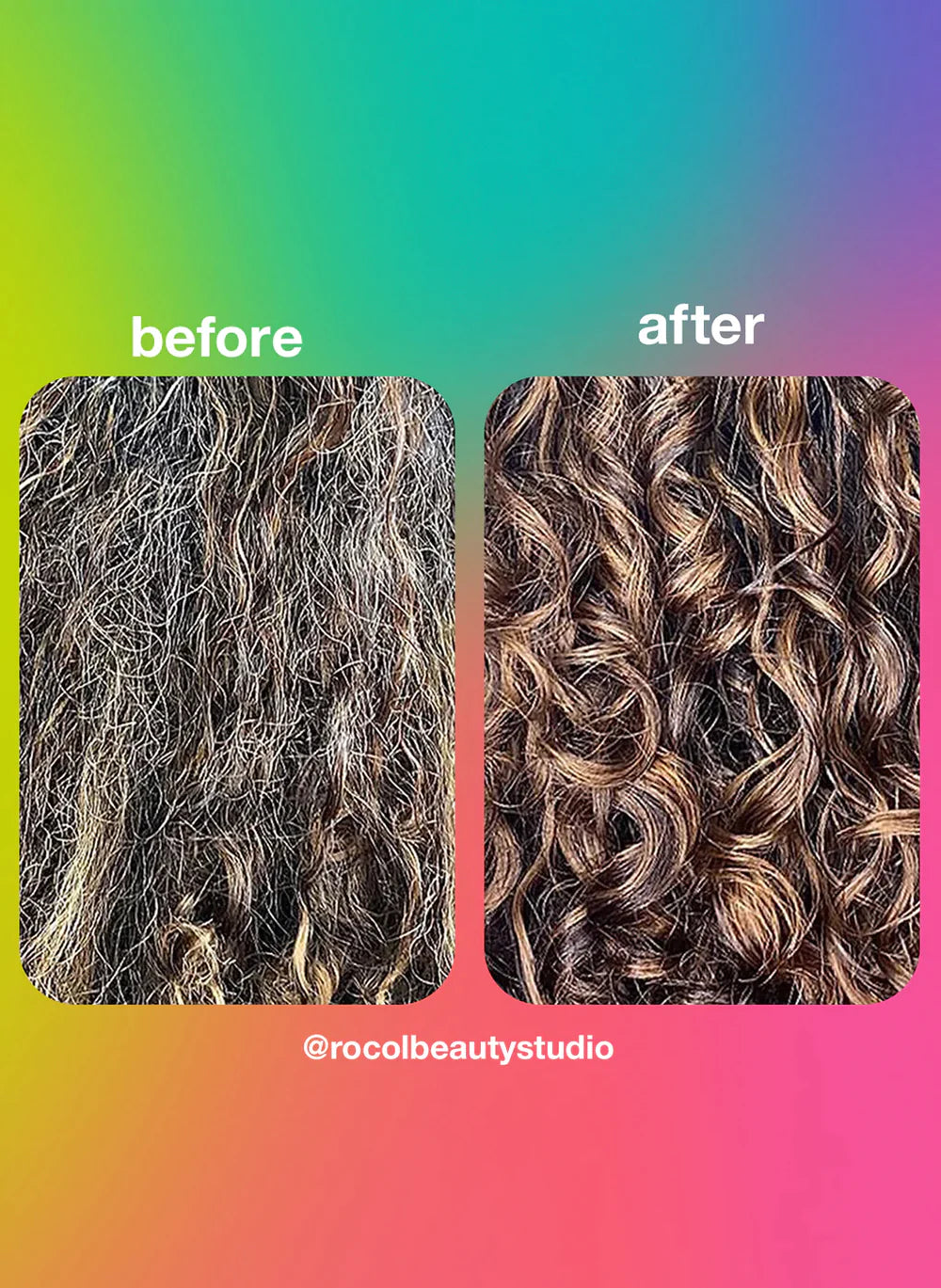 Leave-in molecular repair hair mask