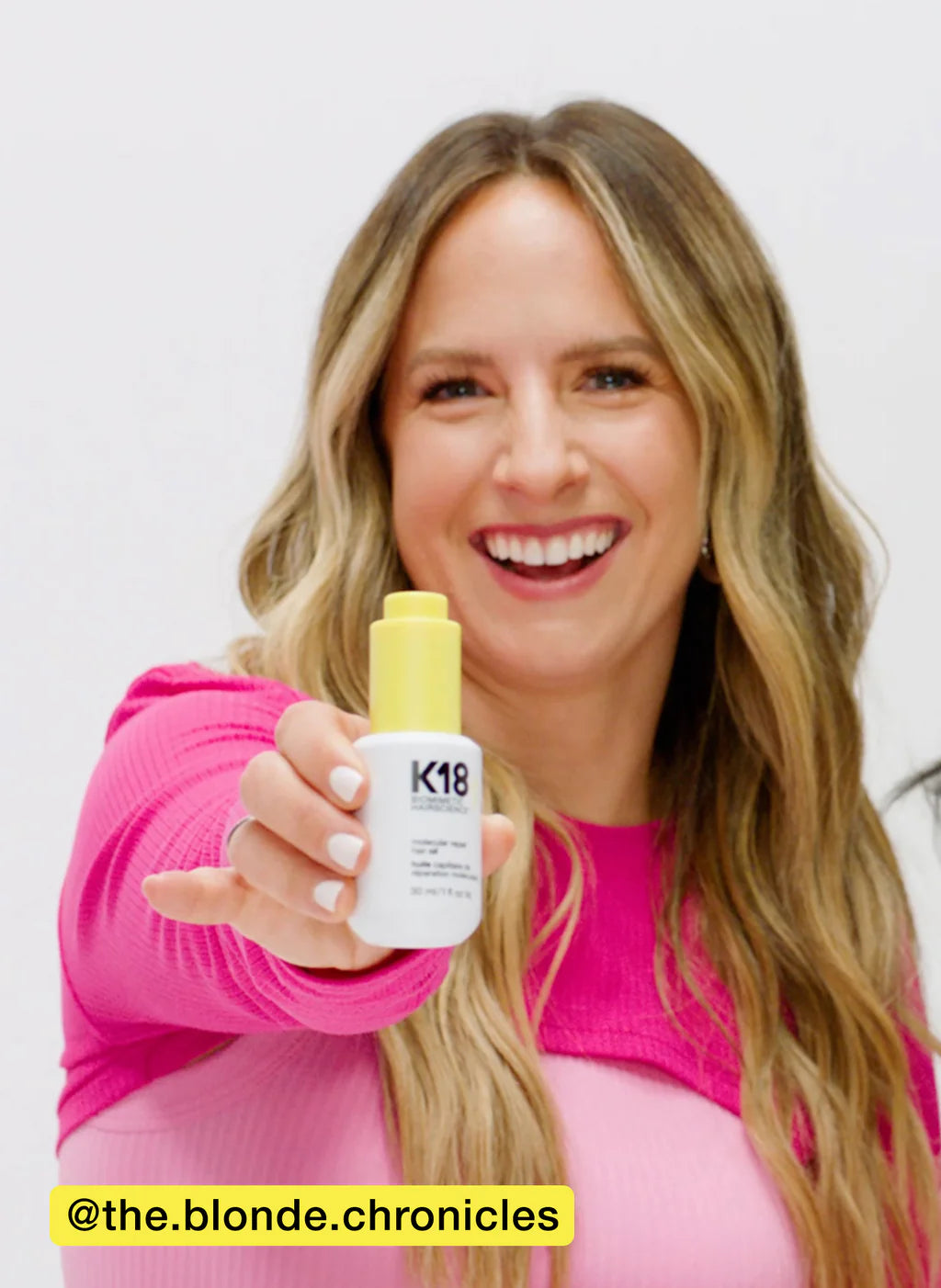 Molecular repair hair oil
